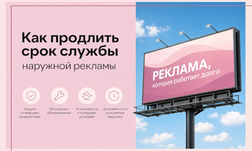 Как продлить срок службы наружной рекламы в Старом Осколе